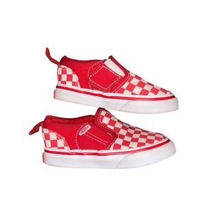Toddler Checkered Slip-on Vans